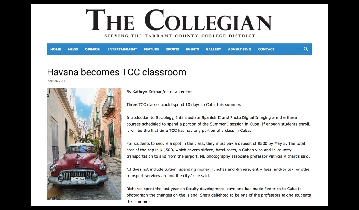 Havana becaomes TCC Classroom